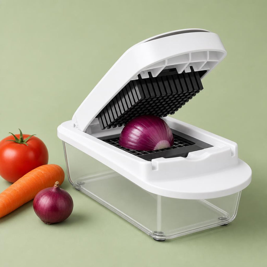 Veloqut vegetable chopper studio shot